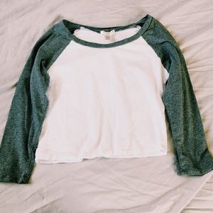 - Cropped Baseball Tee